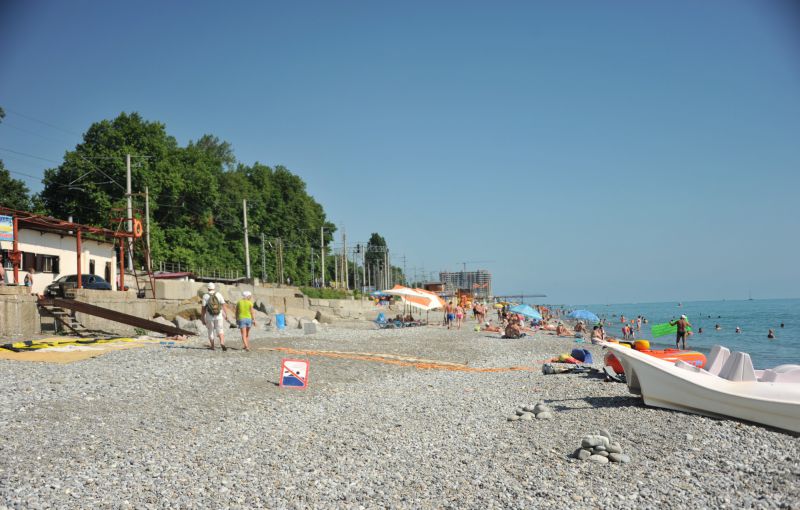 Пляж свирский в лазаревском фото